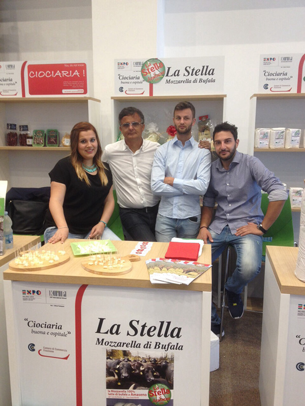 La Mozzarellas Stella all'Exo di Milano 2015